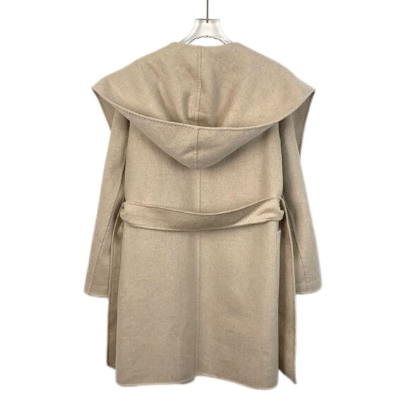 Max Mara Wool & Cashmere Hooded Coat - Picture 2 of 8